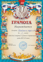 "Весёлые старты" "Весёлые старты".